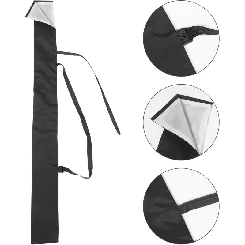 135cm Long Sword Bag Cosplay Weapon Storage Pouch Backable Katana Knife Carry Bag Protective Cloth Sleeve