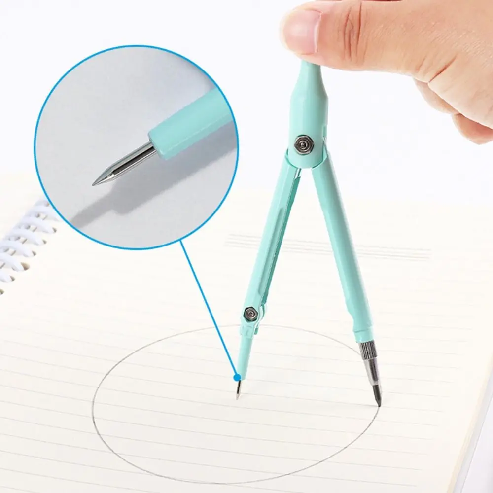 Multi-Function 3-in-1 Compass Ruler Set Stationery Set Plastic Function Ruler Mathematics Measuring Ruler School Office