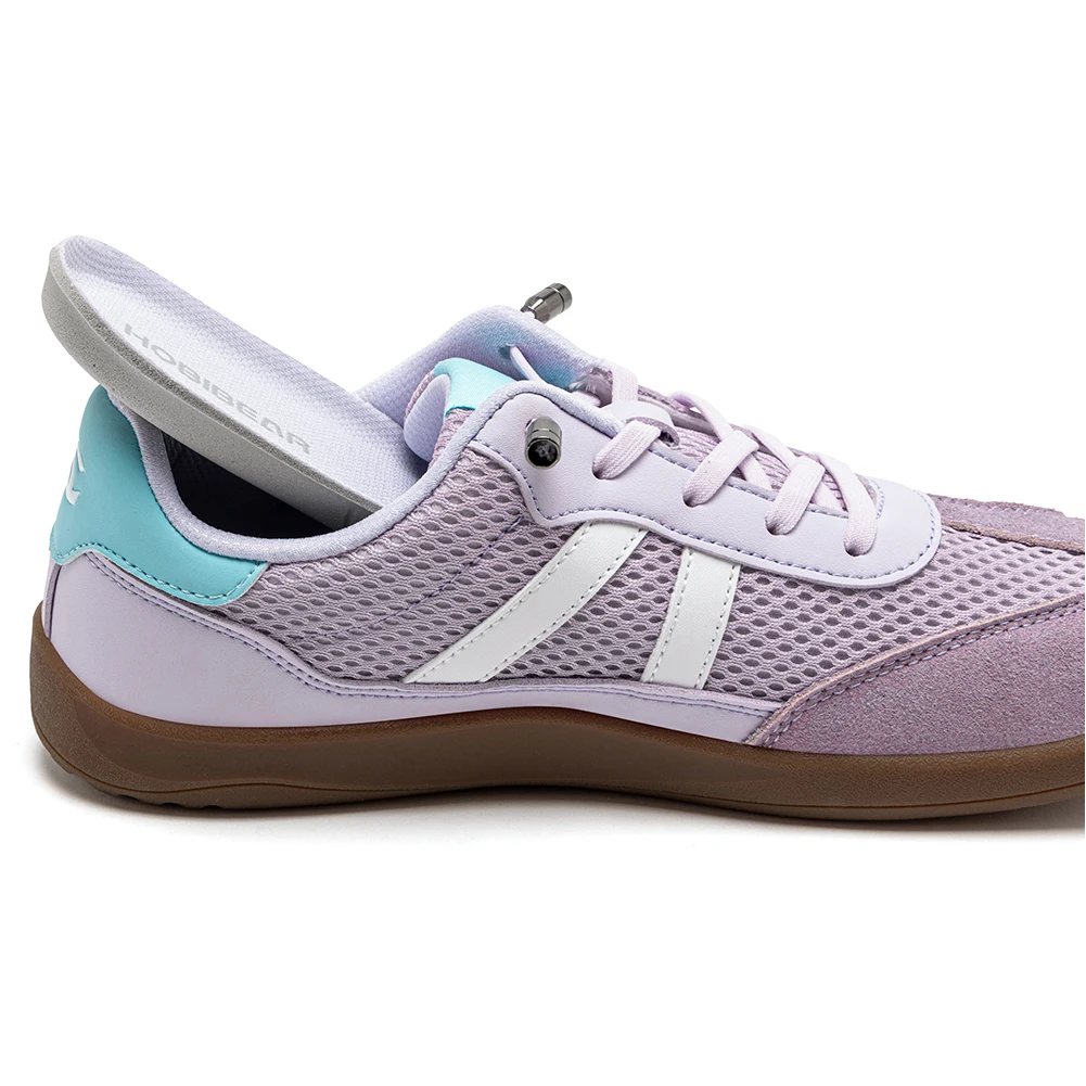 HOBIBEAR Women Men Wide Width Mesh Shoes Adjustable Slip On Sneakers Casual Retro Walking Shoes for Unisex