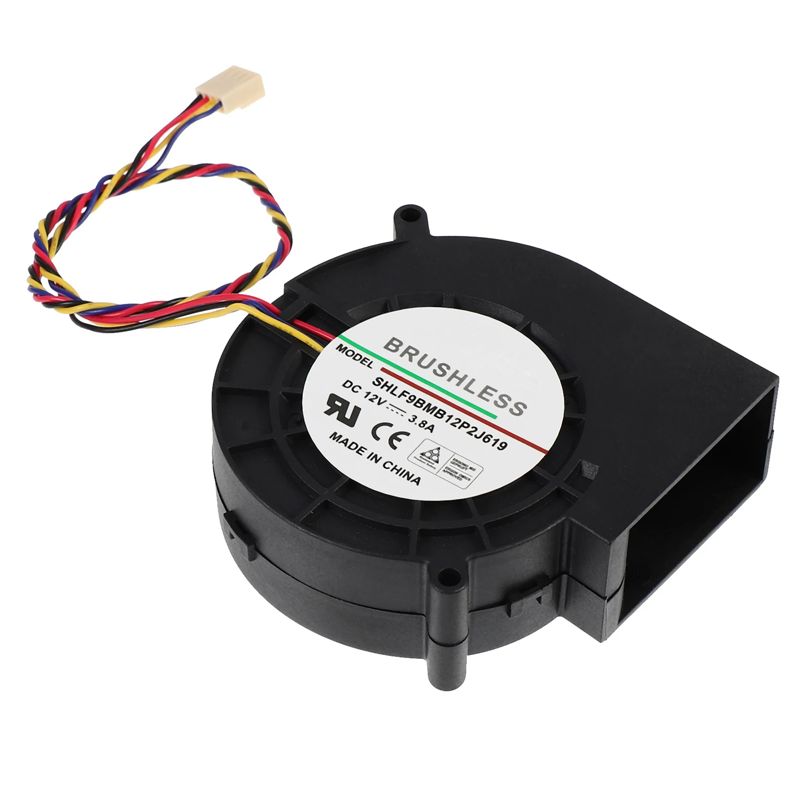 

12 V DC Turbine Blower Rotation Adjustable Fan Furnace Oven 12V High Rotating Cooling Cooler