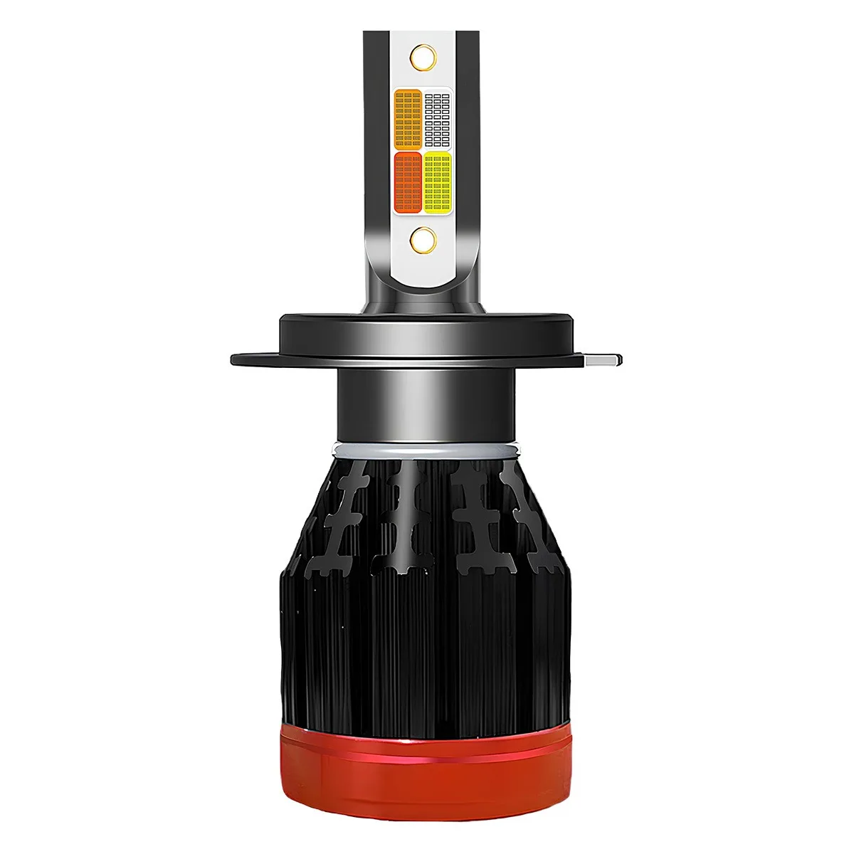 

HB2 9003 H4 LED Headlight Bulbs 3000K 6000K 4 Color Pink Blue Hi Lo Beam 12V 22W 6000Lm Car Light