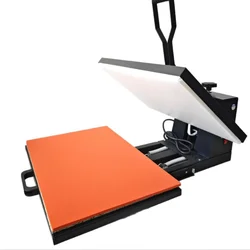 Embossing Machine Heat Transfer Flat Heat Press Machine Heat Press 38*38 40*60 Sublimation T Shirt Printing Machine