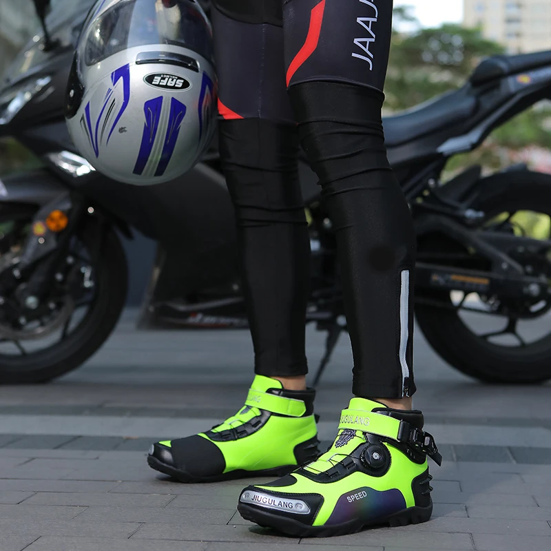 

Four season leisure commuter motorcycle shoes anti-slip and anti-fall off-road wear-resistant motorcycle riding motorcycle shoes