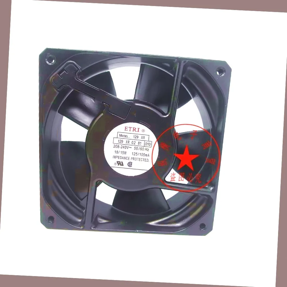 ETRI 129XR0281010 AC  18/15W 120x120x38mm Server Cooling Fan