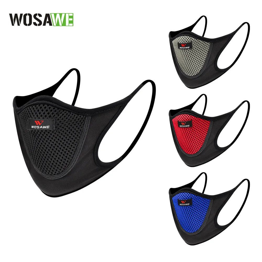 WOSAWE Cycling Mask Dustproof Anti Haze Anti Pollen Anti Sand Anti Odor Breathable Comfortable Mask BC331