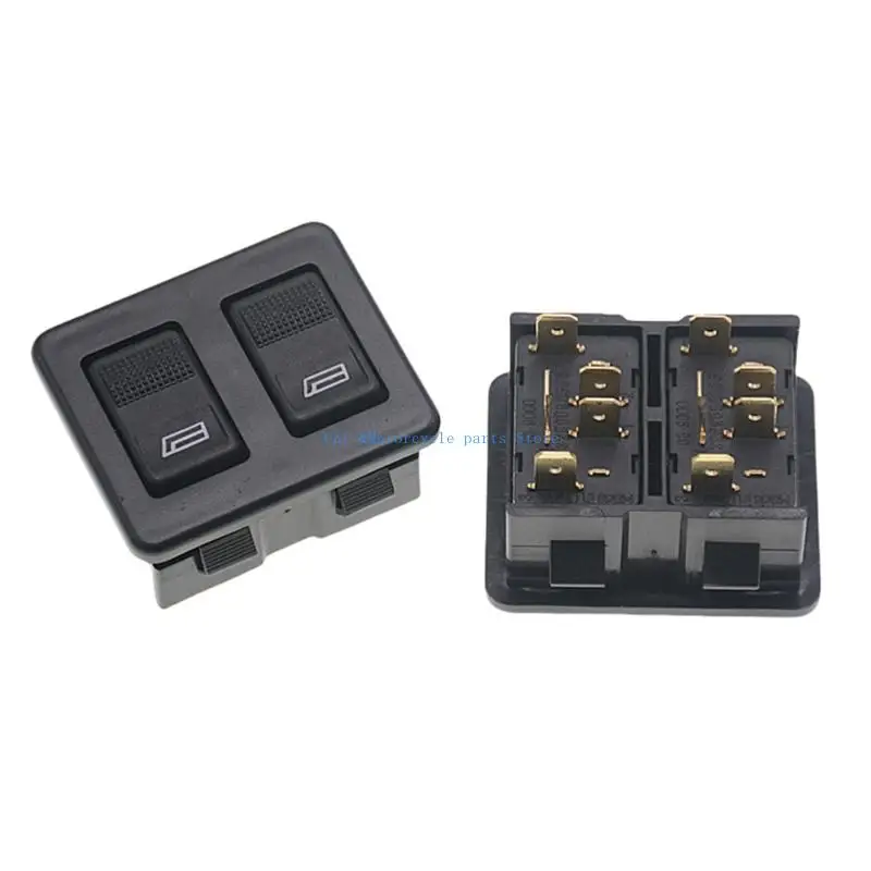 Y9UC uniwersalne dwurzędowe elektryczne przełączniki okien do samochodu SUV 12V 10 Pin elektryczne przełączniki podnośnika szyby