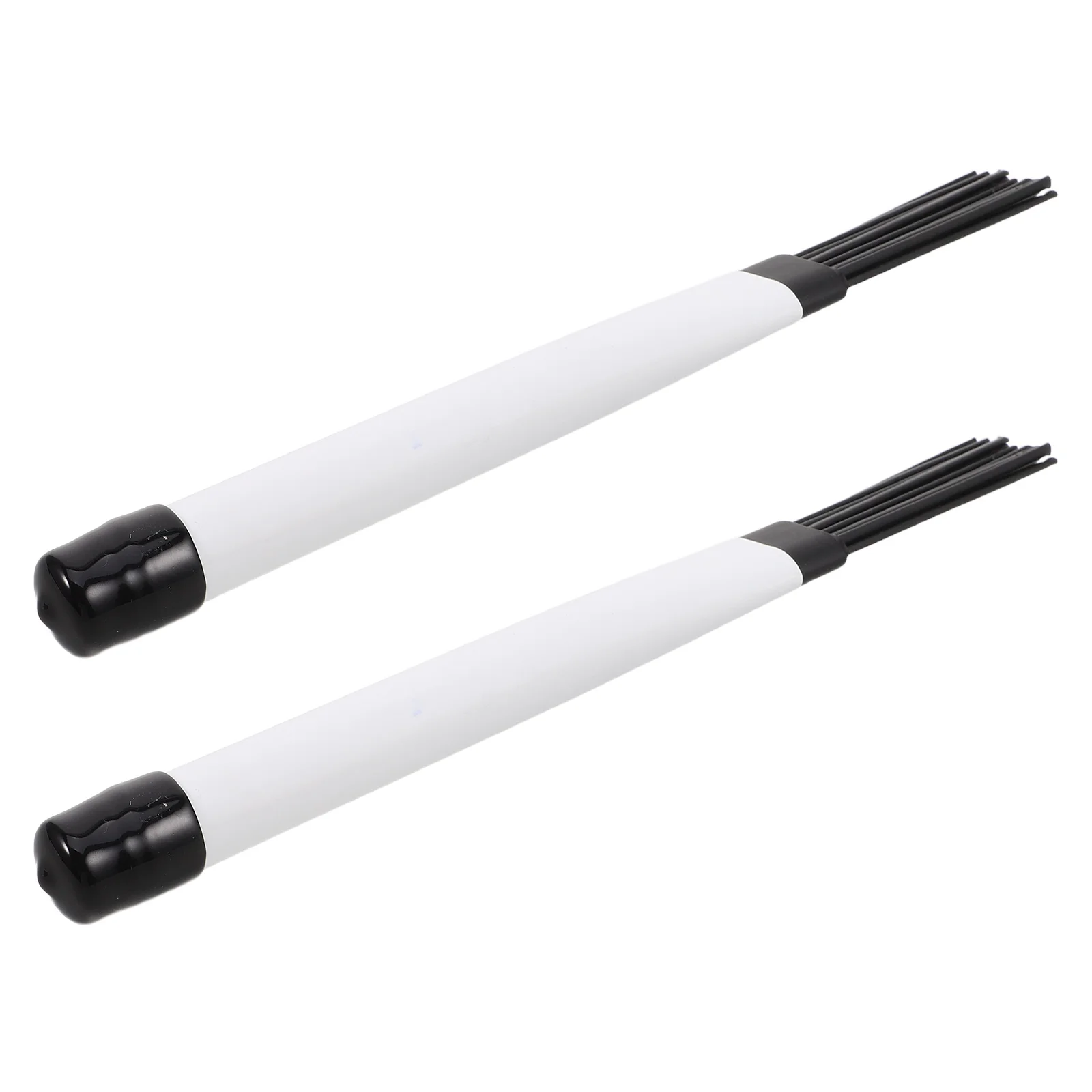 

1 Pair Nylon Drum Brushes For Snare Drums Acoustic Percussion Practice Live Performance Durable Lightweight Music Instrument