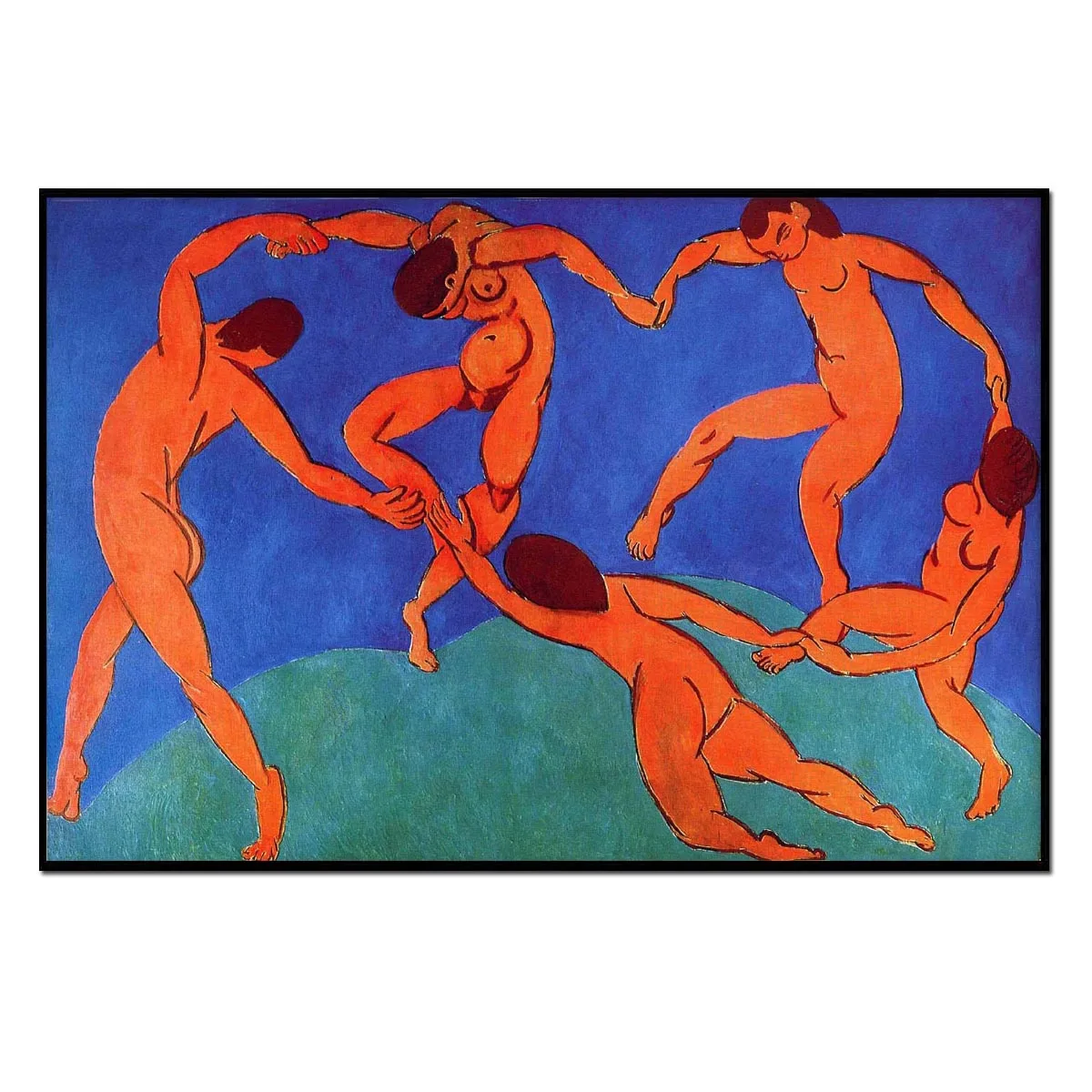 

Hand painted high quality reproduction of Dance by Henri Matisse modern home wall art picture free shipping