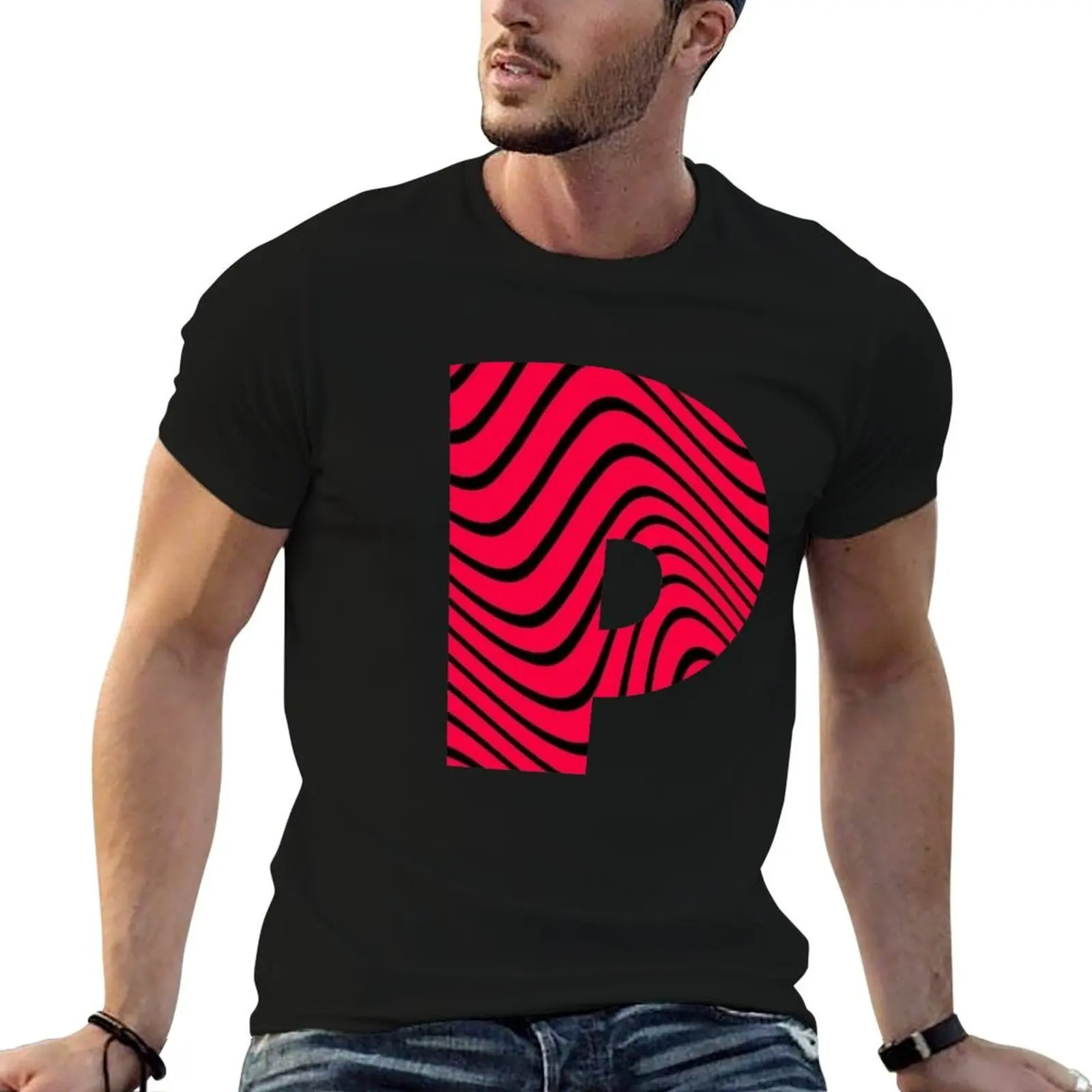 Pewdiepie P T-Shirt animal prinfor boys oversize t-shirts man men clothings