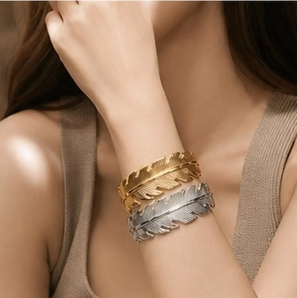 2-pecas-de-bracelete-de-braco-em-liga-metalica-com-padrao-de-folha-em-espiral-ajustavel-para-a-parte-superior-do-braco-em-prata-e-dourado-um-presente-para-ela