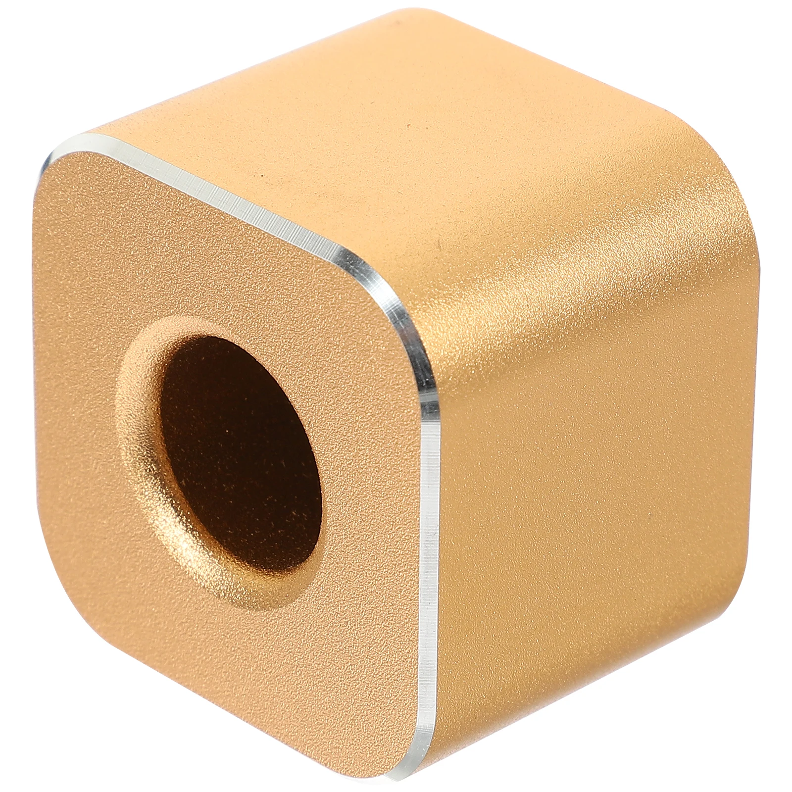 

Metal Cube Pen Holder for Single Pen Desktop Storage Stand Office School Home Writing Accessories Premium Quality