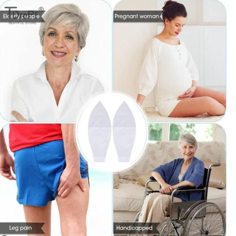 Hassle-Free Use Stocking Applicator for Elderly with Open Toe Compression Socks Function
