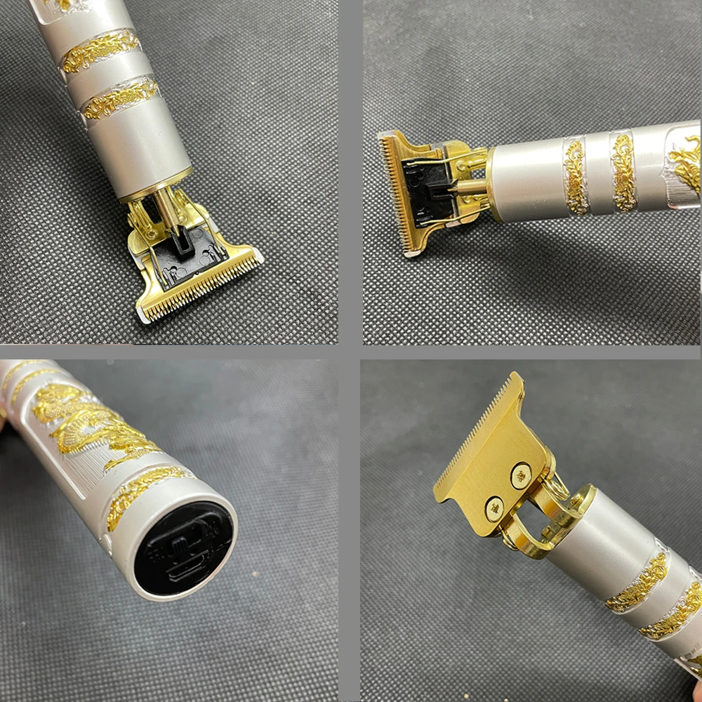 2022ใหม่ T9ผมไฟฟ้า Clipper Trimmer สำหรับชาย USB ชาร์จเครื่องโกนหนวดไฟฟ้าเคราตัดผมผู้ใหญ่ตัดผม