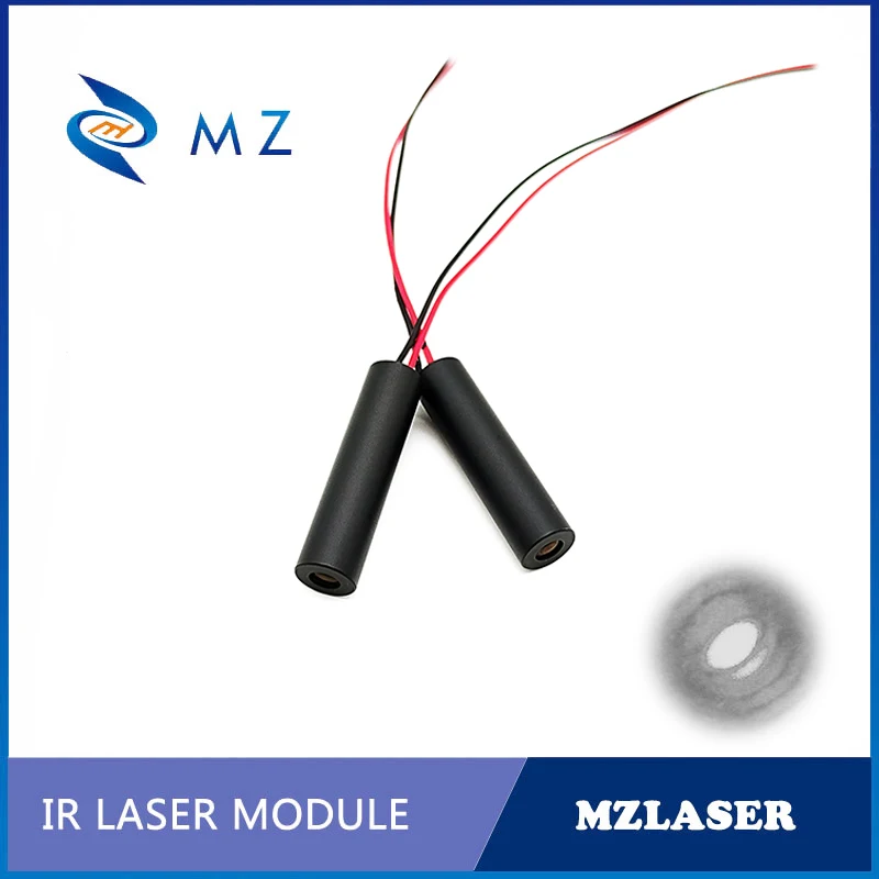 Modulo Laser Spot a infrarossi azionato da APC industriale con lente in vetro D8mm 1064nm 5mw di alta qualità