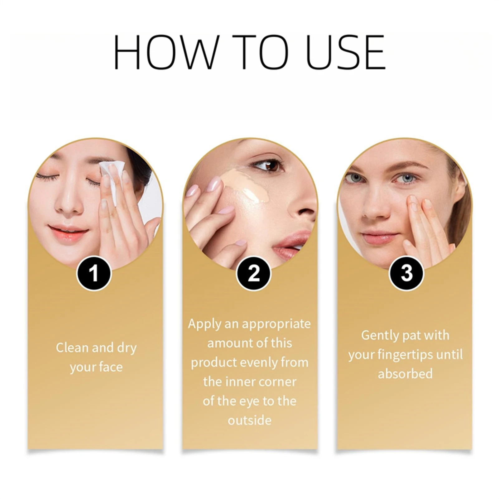 Corretor de olhos de argila colorida, corretivo natural hidratante para cobrir olheiras e manchas faciais