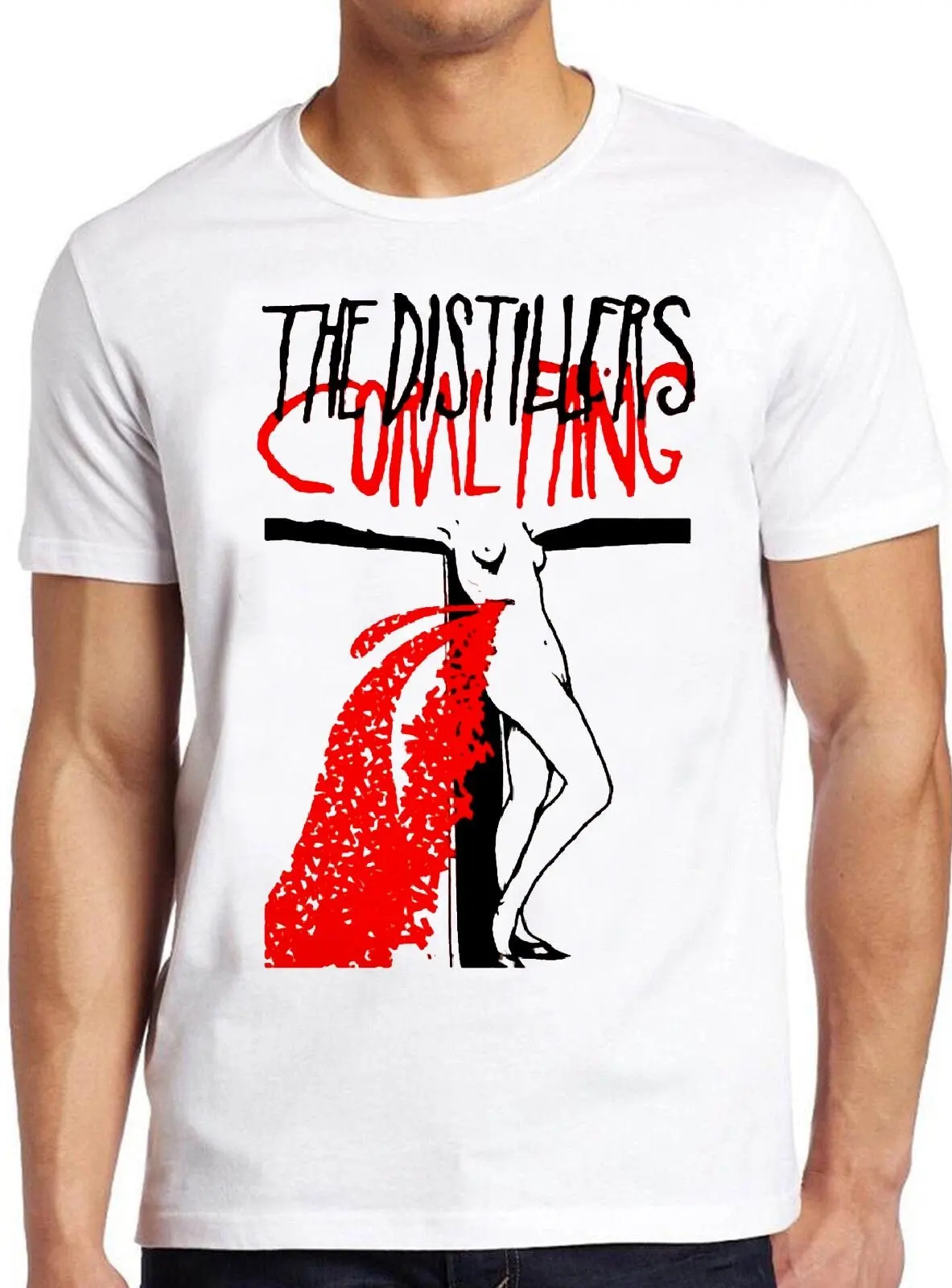 The Distillers T Shirt B186 Coral Fang Rock Retro Cool Top