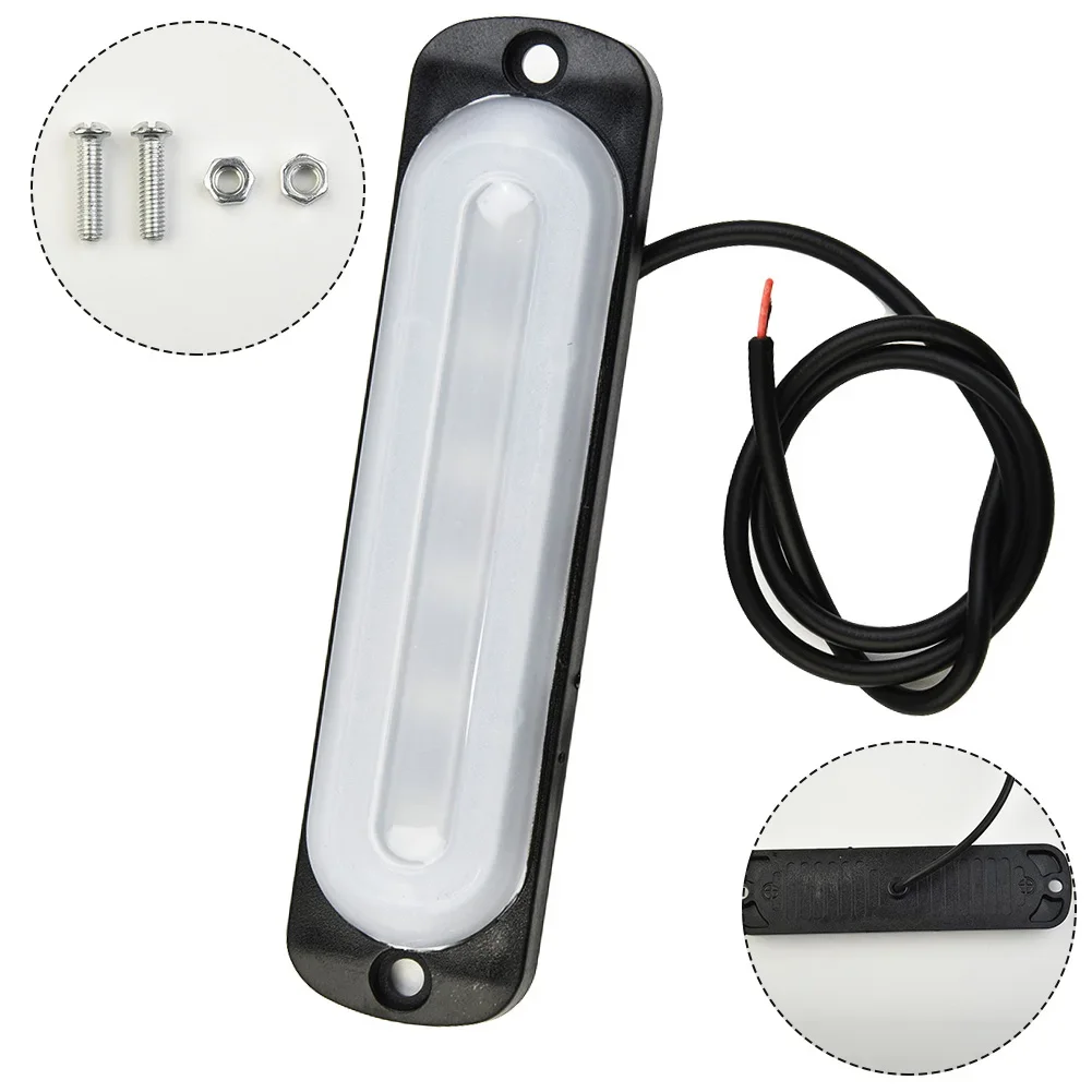 

12V 24W White 6LED Car Truck Fog Light Lamp Off-Road Safety Urgent Signal 1*Car Light+2*Nuts+2*Screws+1*Protective Pad