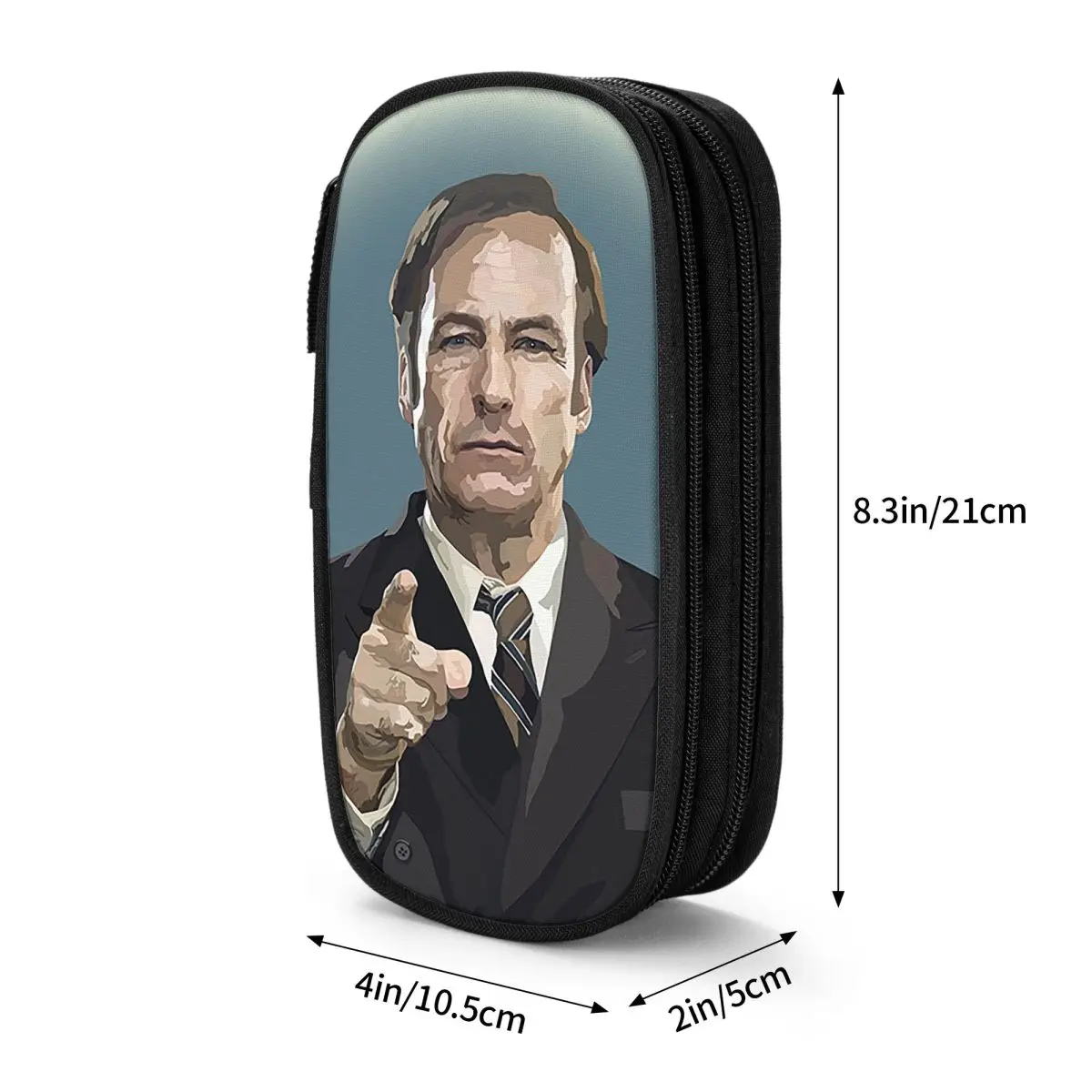 مقلمة كسر باد ساول جودمان اللطيفة بوب أودينكيرك صندوق القلم حقائب أطفال كبيرة للتخزين والمكتب بسحاب قلم رصاص