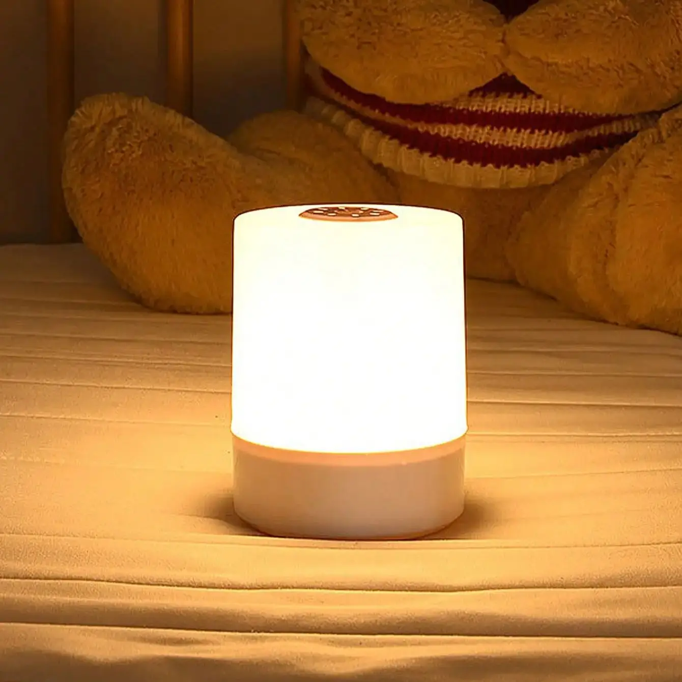 Touch Control Adjustable Brightness Home Decoration Night Light Table Lamp LED Night Light