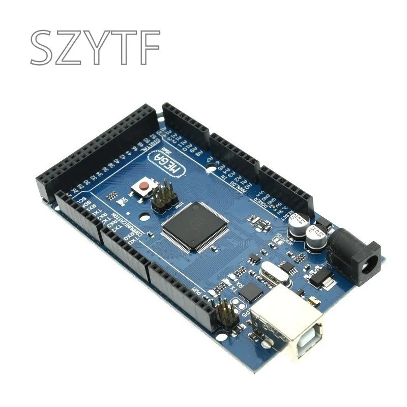 1PCS MEGA2560 MEGA 2560 R3 (ATmega2560-16AU CH340G) AVR USB Board Development Board MEGA2560 PRO For Arduino 