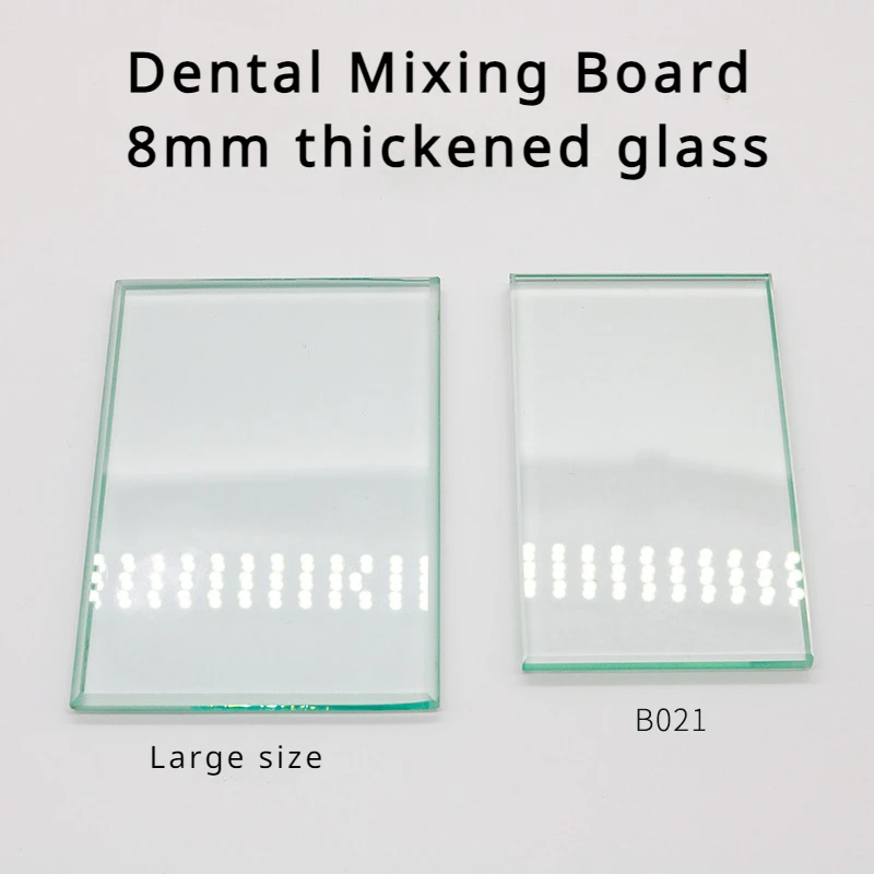 1Pc Multi-Dimension Dental Glass Mixing Board Dental Lab Mixing Glass Slab Panels Mixer DentistryTool Teeth Whitening Supplies