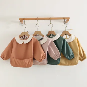 일회용 턱받이 부직포 턱받이, 아기 트림 천, 수유 원단, 유아 20 개