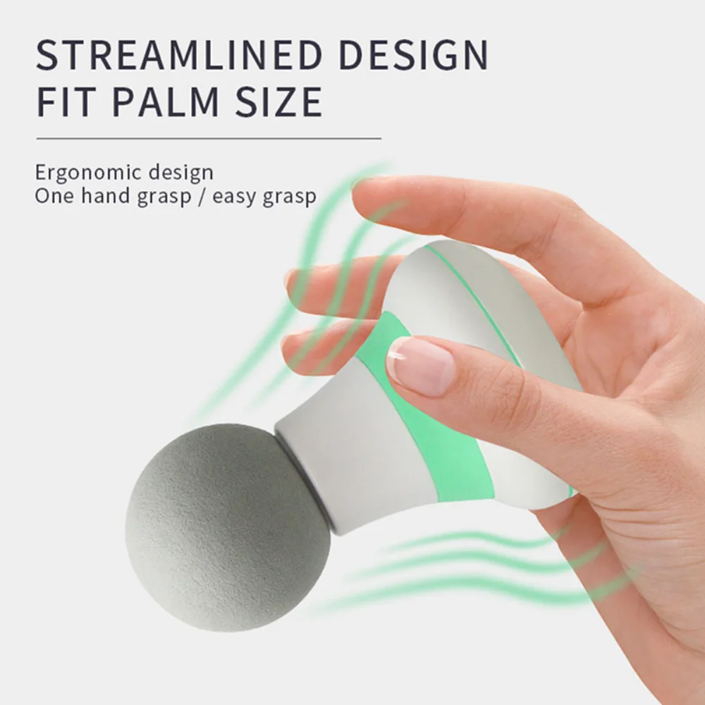 Mini Handheld Massage Gun Deep Tissue Electric Muscle Percussion Device Massage Machine for Travel Home Daily Relax