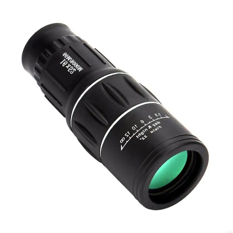 E28F 16x52 Monocular Dual-Focus Optics Zoom Telescope for Birds Watching/Wildlife/Hunting/Camping/Hiking/Tourism/Armoring