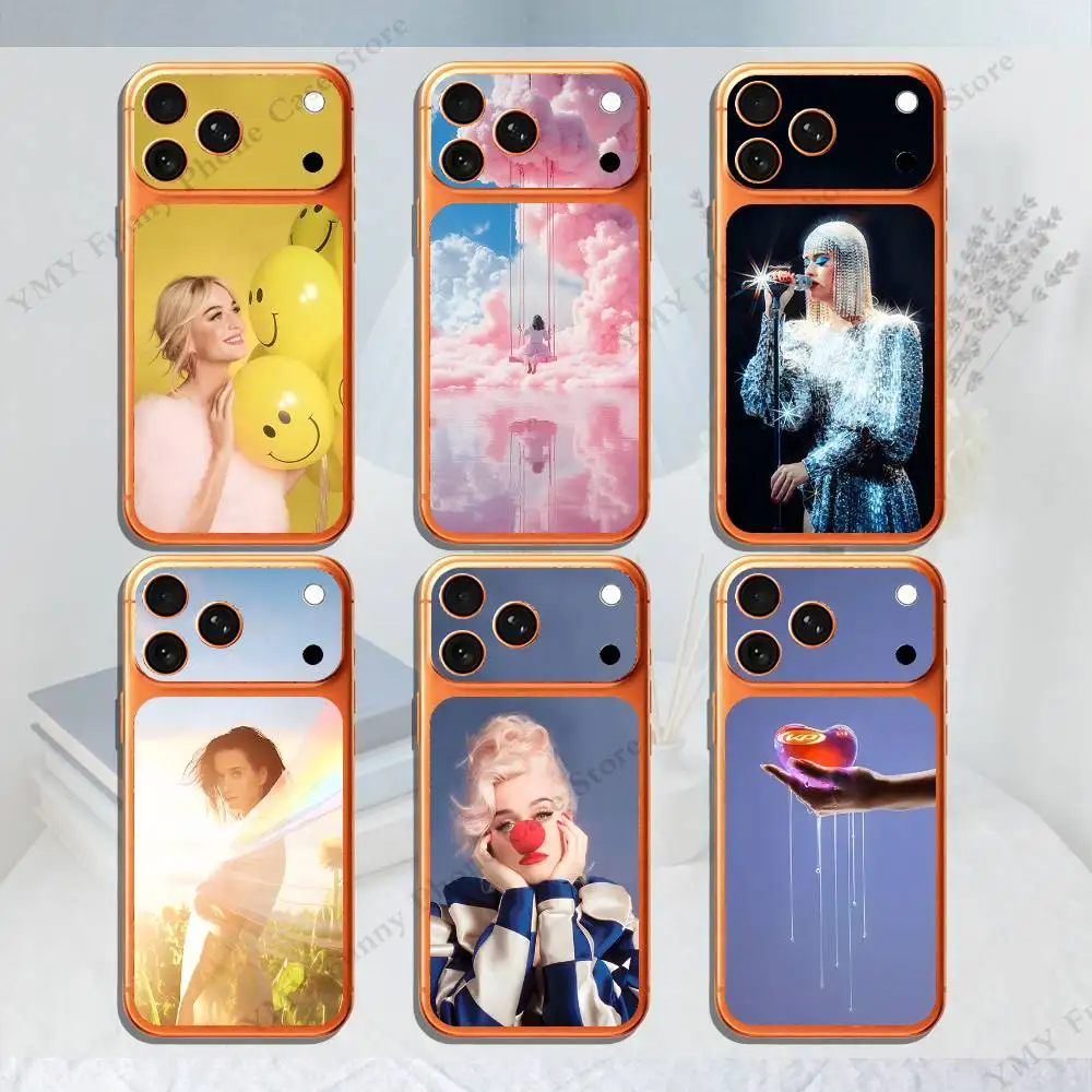 Singer K-Katy P-Perry Album For IPhone 17 Pro ProMax Full Back Cover Decal Wrap Skin Rear Protective Sticker Film