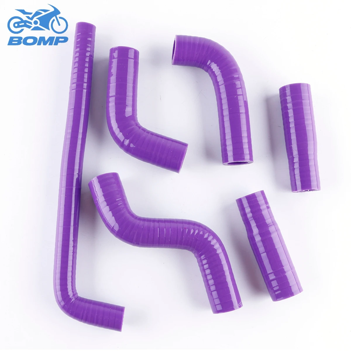 FOR 2002-2006 KTM 400 525 EXC 2003 2004 2005 Silicone Radiator Hoses Tubes Pipes Kit 6Pcs 10 Colors