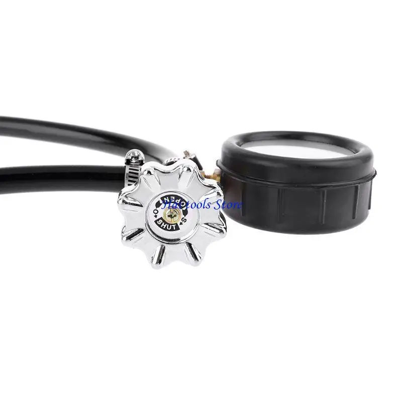 X37E 0-100PSI Injection Injector- Tester Test Pressure Gauge for Auto for C