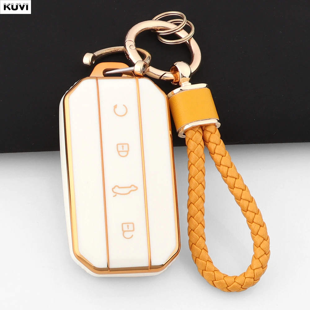Plating Soft TPU Car Remote Smart Key Case Cover For Chery Jaecoo J5…