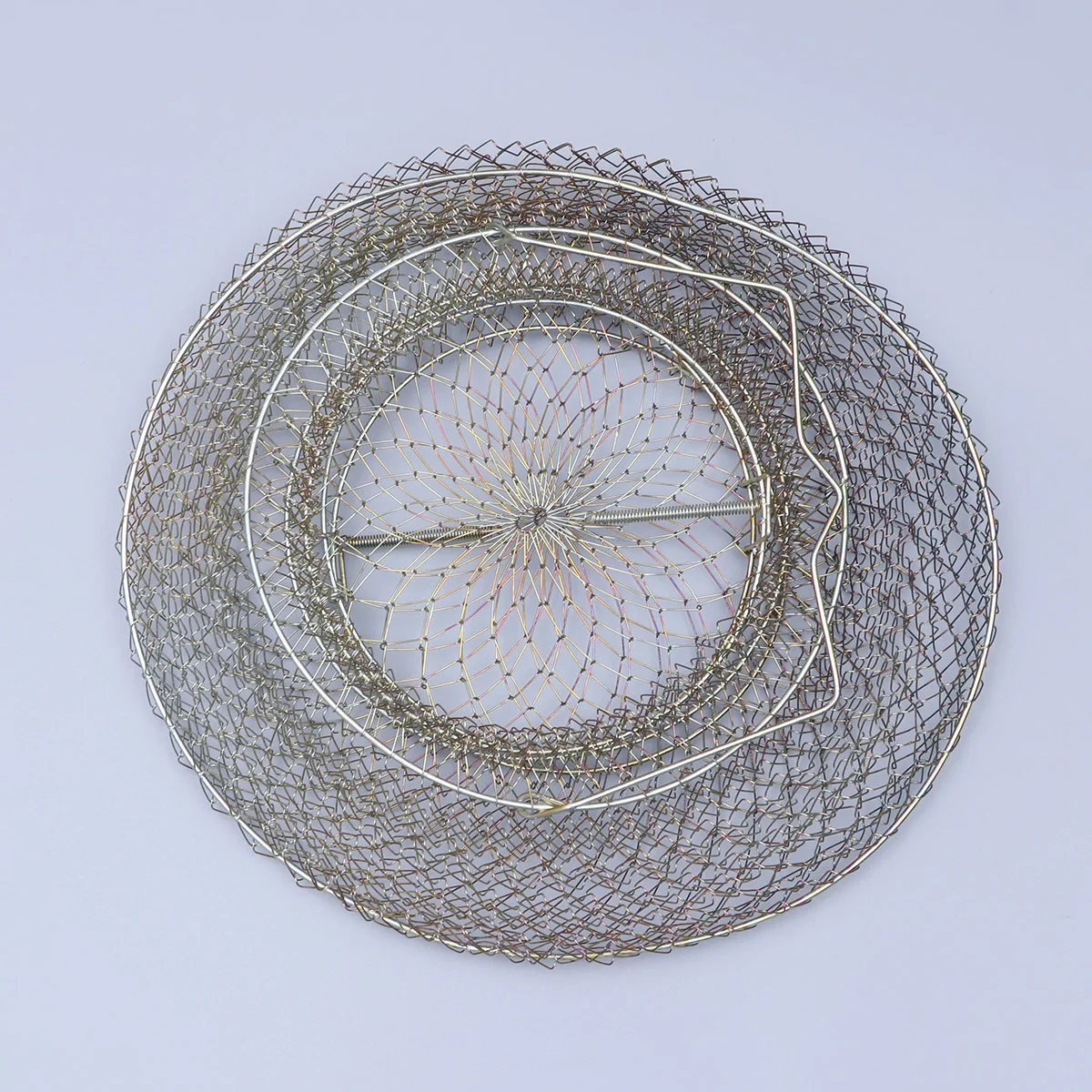 

30Cm Foldable Fishing Net Lightweight Portable Crab Lobster Shrimp Smelt Minnows Easy Storage Tools Fishing Net