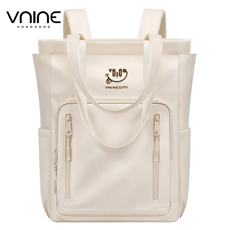 

V.NINE Women's Backpack Shoulder Bag Two Way 16 inch Laptop Tote Bags Woman Business Commuter University Aesthetic Backpacks Big