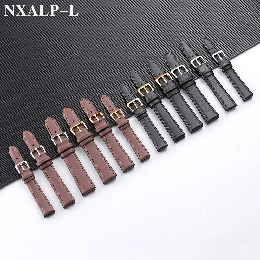 العالمي معصمه رقيقة جدا الجلود حزام (استيك) ساعة 8 مللي متر 10 مللي متر 12 مللي متر 14 مللي متر 16 مللي متر 18 مللي متر 20 مللي متر 22 مللي متر 24 مللي متر بولي Leather الأشرطة الجلدية للرجال النساء