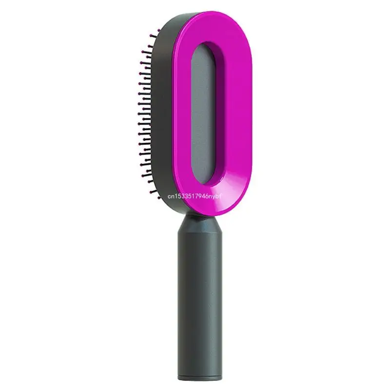 Curly Hair Styling Brush Wide Teeth Combs Women Scalp Massage Comb Anti-Static Detangler Hair Brush Dropship