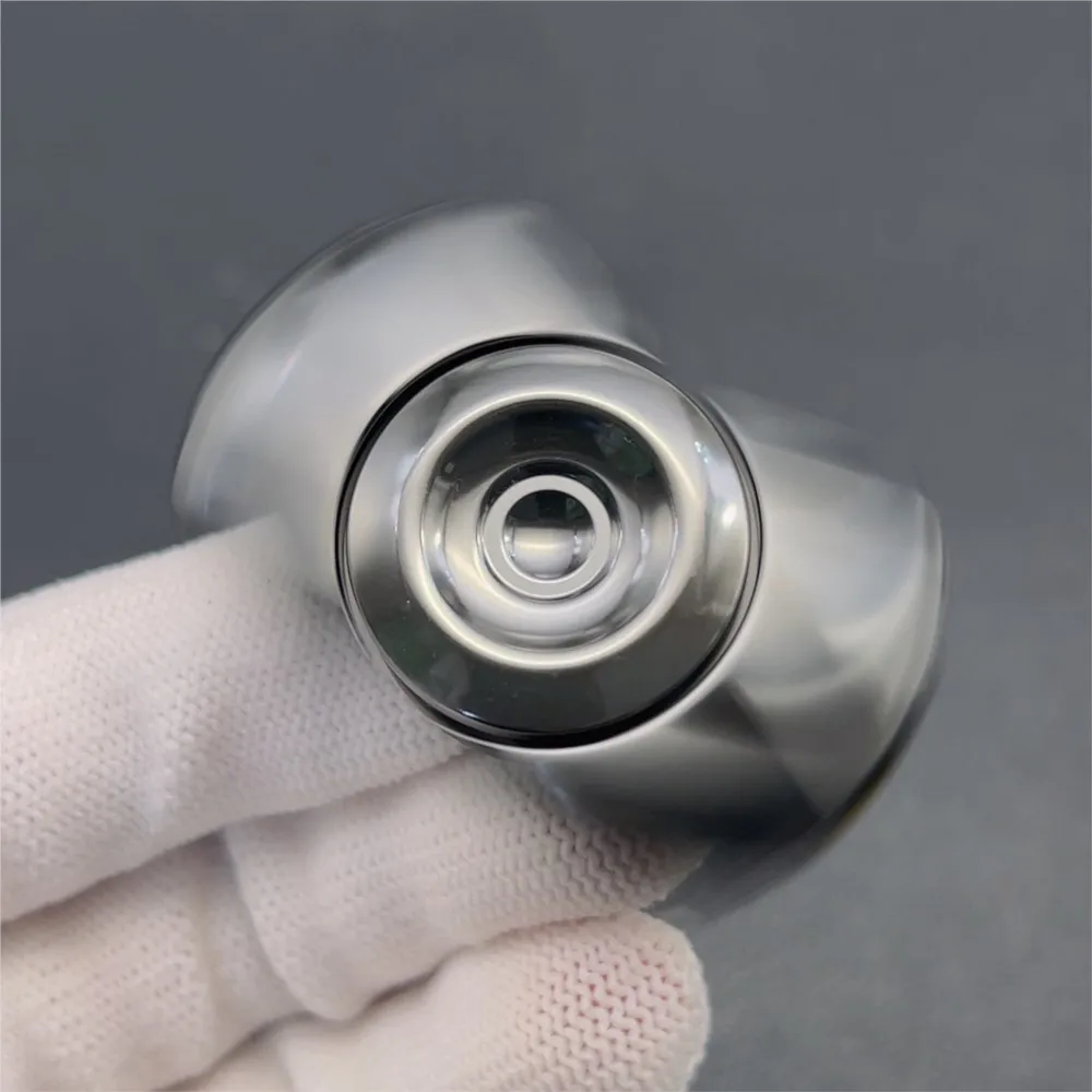 Star Studio EDC Flowing Light Zwei-Blatt-Fidget-Spinner Zirc poliert Fidgeting Spinner Angstlinderungs-Gadgets Original-Design