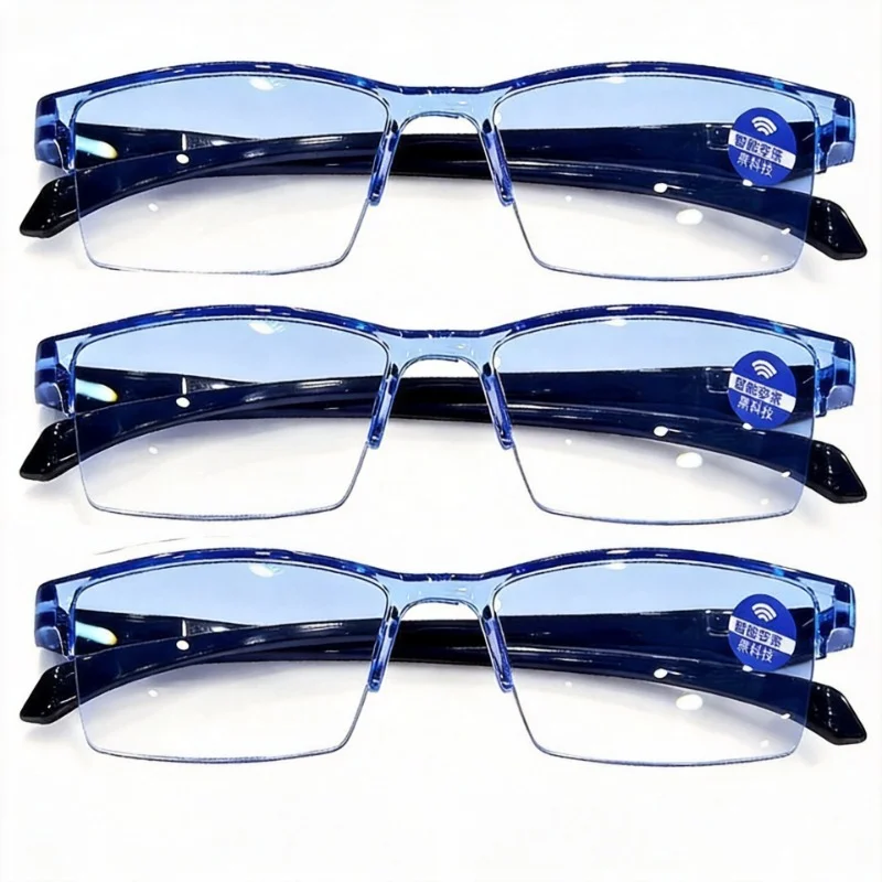 Ultralight Smart Automatic Zoom Reading Glasses Anti Blue Ray Eyeglasses Autofocus Presbyopia  Eyewear