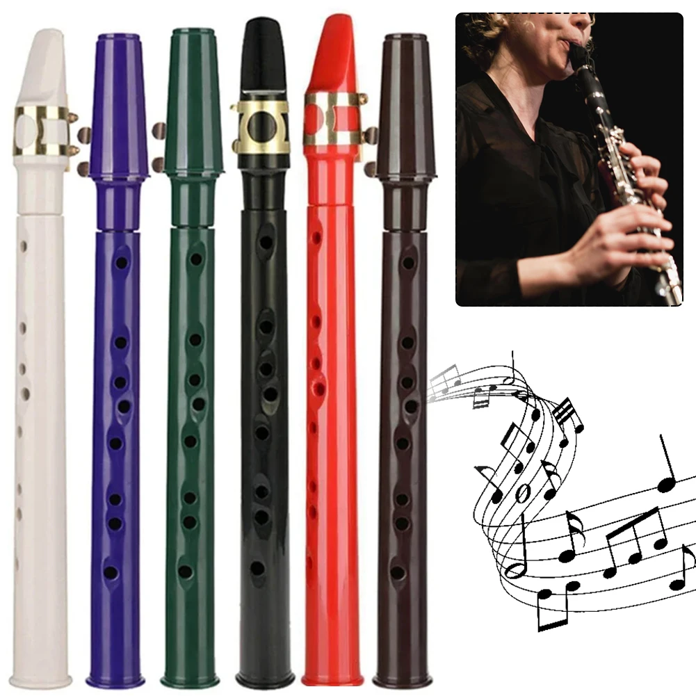 8-Hole Mini Pocket Saxophone with Carrying Bag Portable Saxophone Instrument for Daily Practice Stage Performance