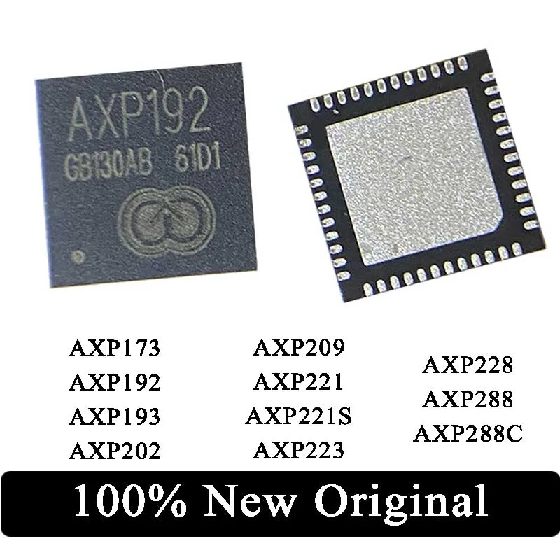 

5 Stück 100% neu apx173 axp192 axp193 axp202 axp209 axp221 axp221s axp223 axp228 axp288 axp288c axp qfn ic Chipsatz auf Lager