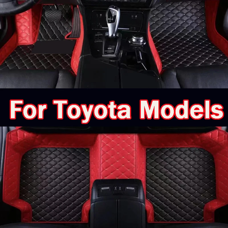 Car Floor Mat For Toyota Prius Avensis Yaris Hybrid Premio FJ Cruiser  Crown Verso Aygo Hilux Yaris Auris  Car Accessories