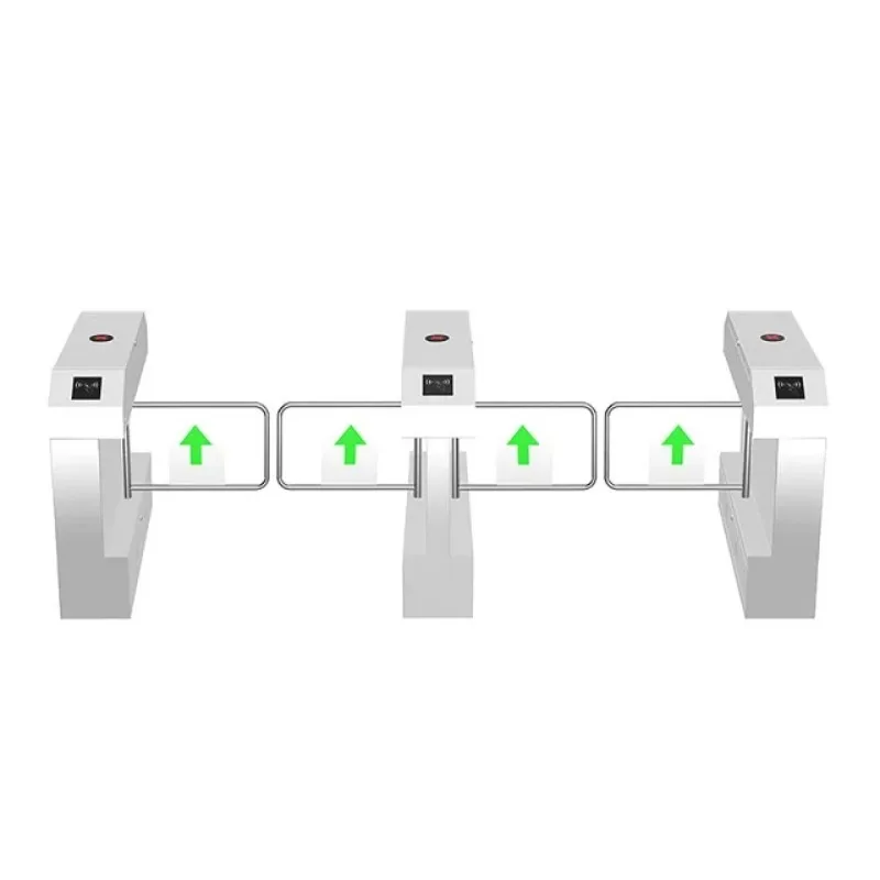 Sistema de Control de Acceso de Alta Seguridad con Torniquete Giratorio para Entrada de Fábricas y Escuelas, Puerta Automática de Velocidad Variable