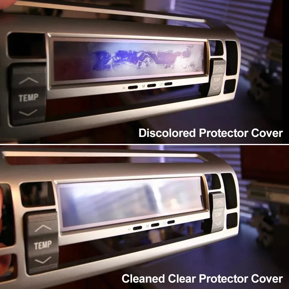 

Для Lexus SC430 Защитная пленка для экрана против царапин Чистая крышка для системы климат-контроля