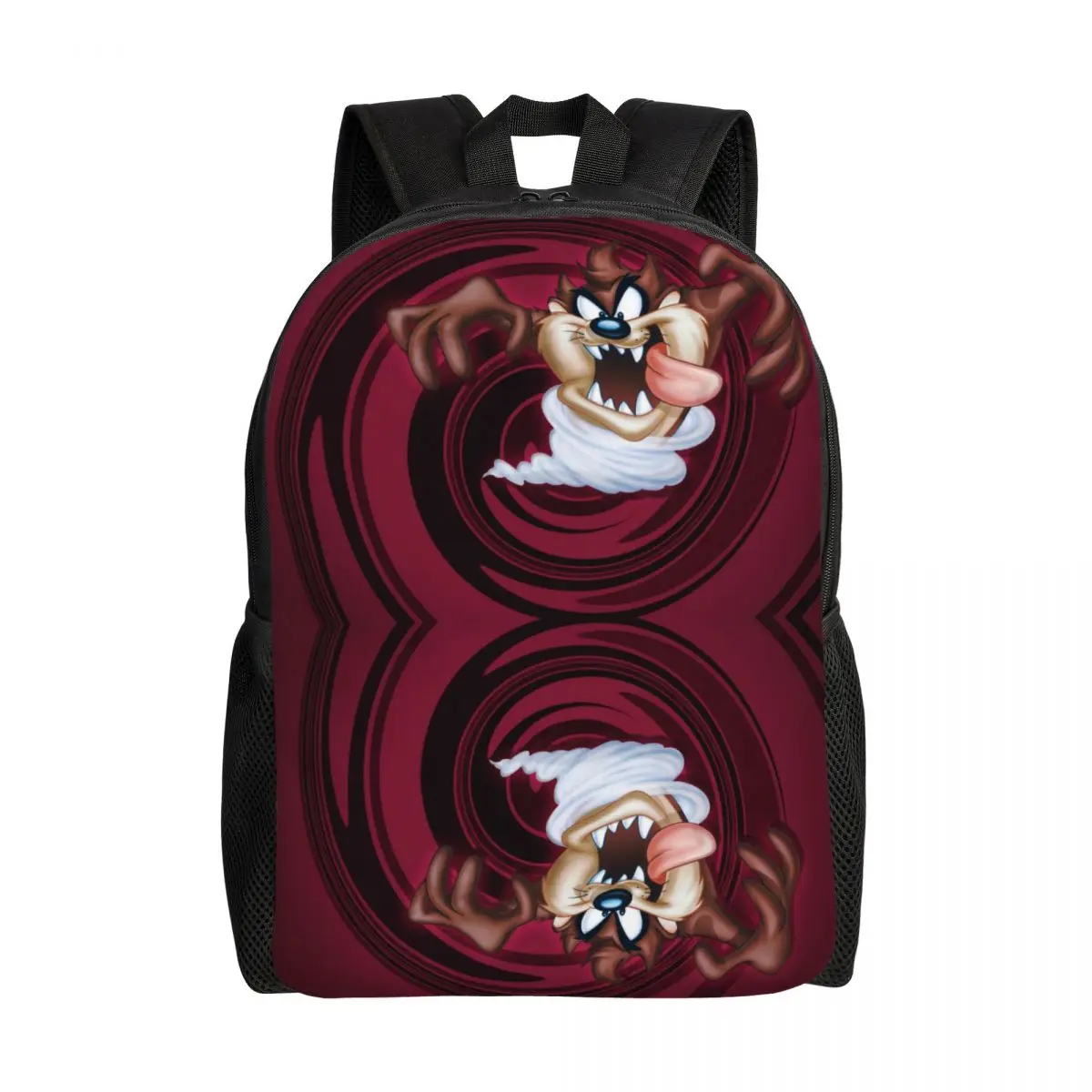 Custom 3D Printing Taz Tasmanian Devil Backpacks Cartoon Anime School College Travel Bags Men Women Bookbag Fits 15 Inch Laptop