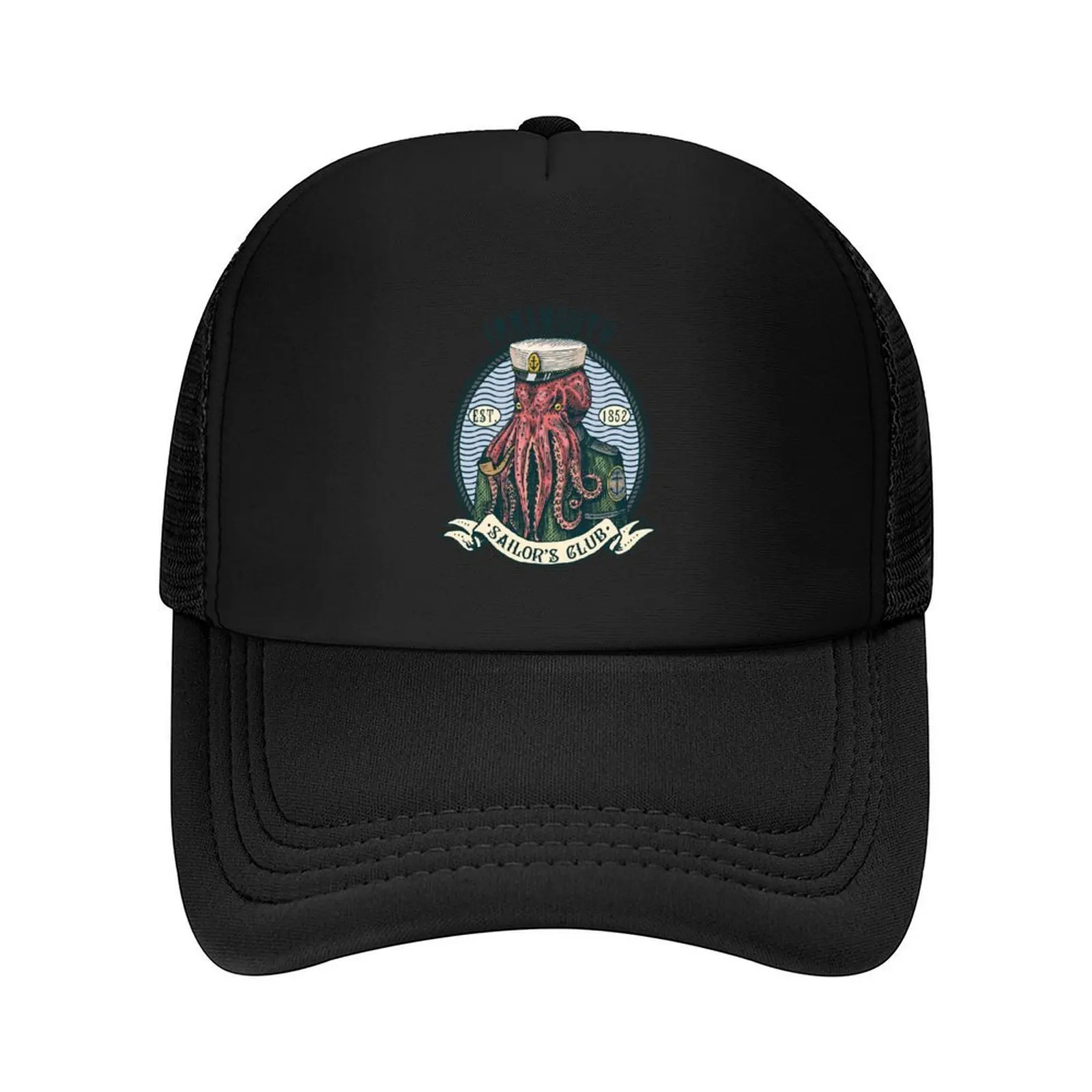 

The Shadow over Innsmouth Lovecraft Cthulhu Sailor Baseball Cap fashionable Fashion Beach fishing hat Men's Women's