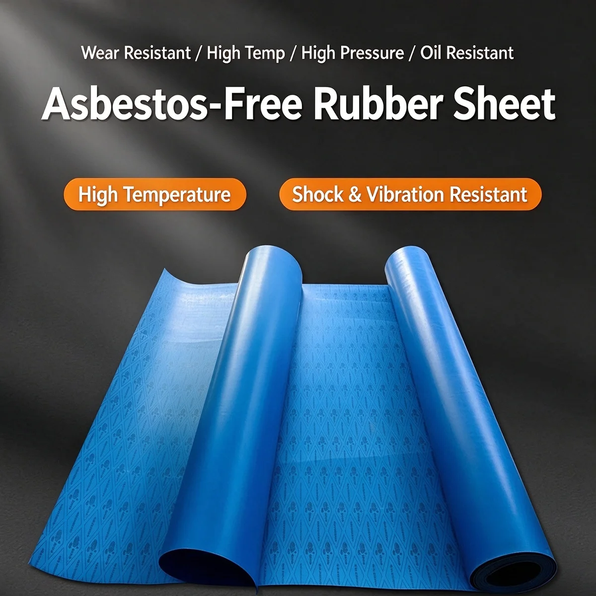 NAS Non-Asbestos Rubber Sheet Aramid Fiber High Temp High Pressure Oil Resistant Flange Sealing Gasket DIY Cuttable Tool Parts