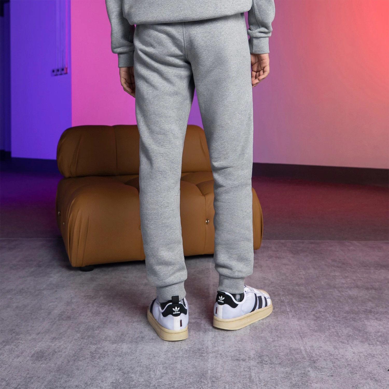 Adidas Authentic Three Leaves Men's Knitted Simple Comfortable Slim Fit Pants H34659