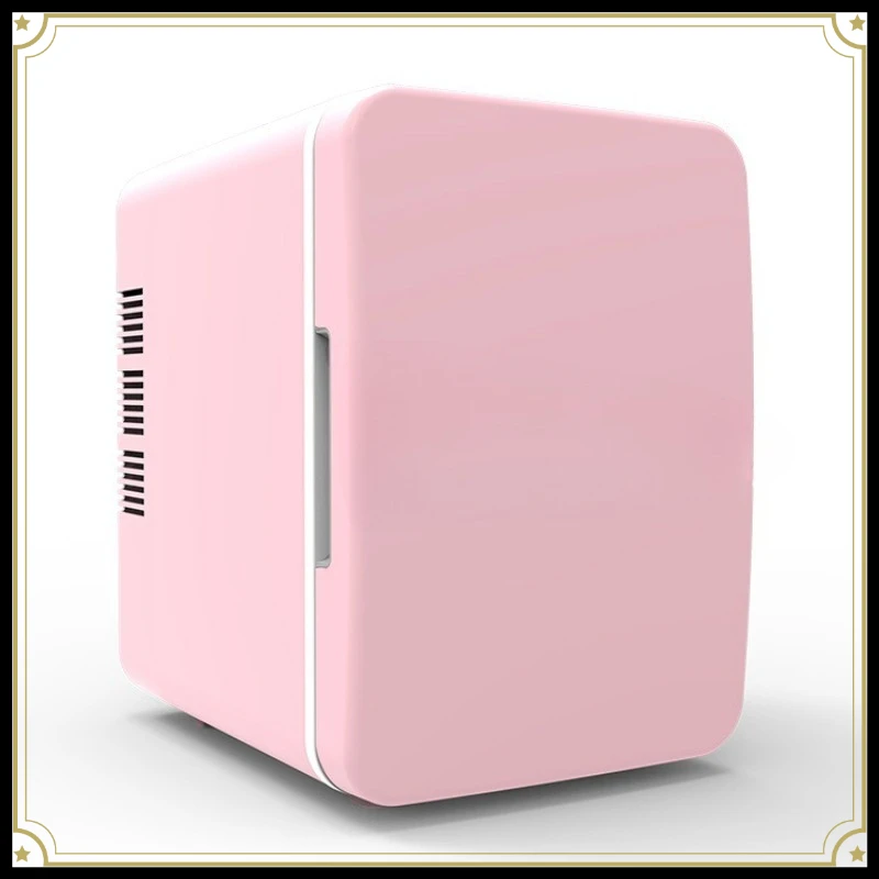 4L Mini Fridge Portable Desktop Cooling Case Multi Use Cosmetic Refrigerator for Camping Picnic