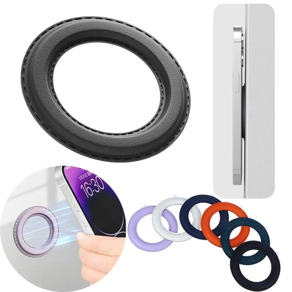 Wall Magnetic Ring Holder Sticker Stand Mount Magnet Sticker Phone Stand Phone Accessories for iPhone 14 13 12/MagSafe