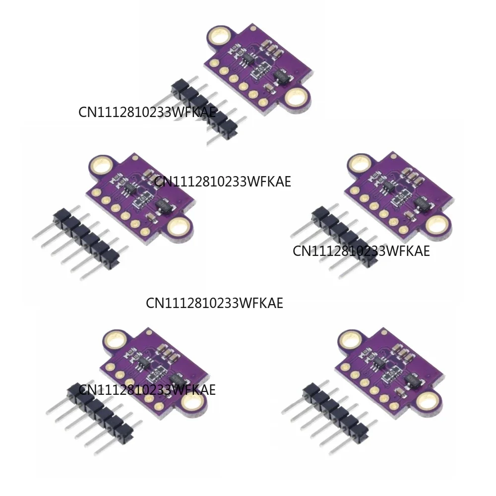 5Pcs VL53L0X Time-of-Flight (ToF) 940nm Laser Ranging Sensor Breakout GY-VL53L0XV2 Distance Measurement Module IIC for Arduino
